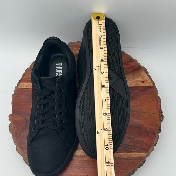 Thursday Sneakers Premier Womens Black Suede Leather Comfort Sole Size 8.5 $130 - Picture 12 of 13